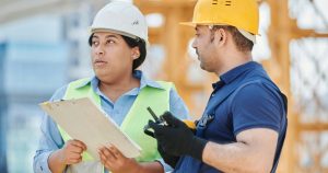 people in protective equipment